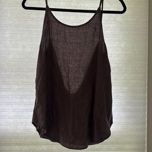 Purple going out top